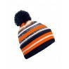 MOD. B474R:French Navy, 100% polyester, Orange, One Size